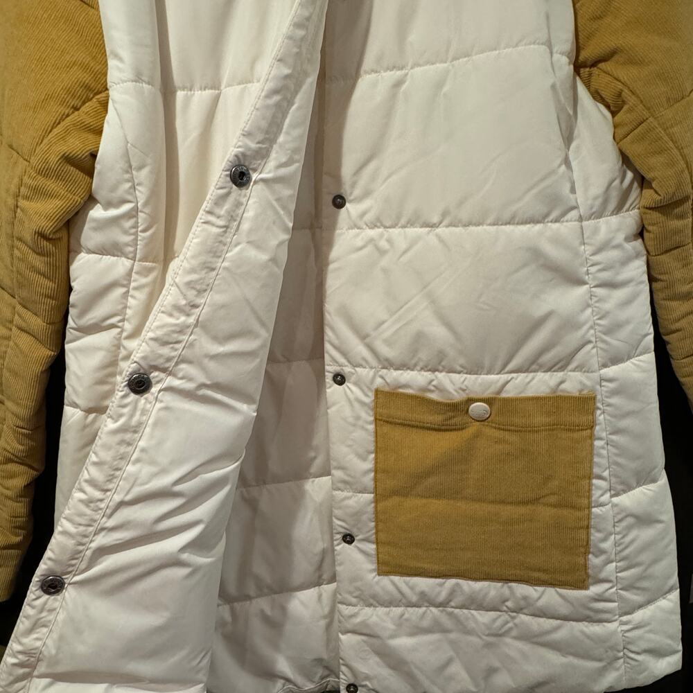 The North Face Harway Collarless Puffer Quilted Midi Jacket Size Medium - Picture 5 of 13
